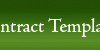 Contract Template Green